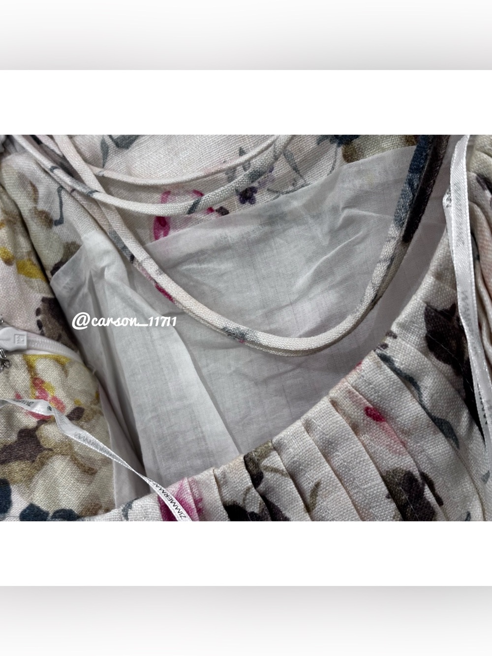 Zimmermann Mischief Rosette Dress in Floral - Picture 9 of 10